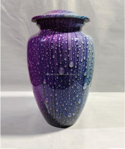 Urnas de Cremación de Aluminio Personalizadas de Estilo Americano Moderno para Cenizas Humanas, 10 Pulgadas, 220 Pulgadas Cúbicas de Capacidad, India - Product Image 6