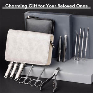 Manicure Set Pedicure Manicure Kit Professional Nail Clippers, Stainless Steel Nail Care Kit Pedicure Set for Gift - Product Image 3