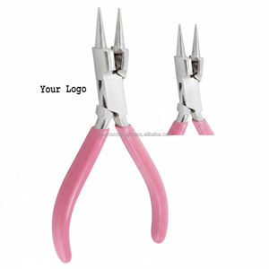 Best Selling High Quality Round Nose Plier With Cutter 130mm Stainless Steel Jewelry Making Rosary Pliers Customized - Product Image 1