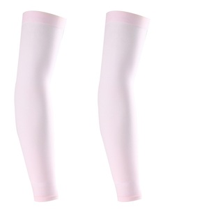 Manchons de protection solaire UV UPF30 en soie glacée pour hommes, unisexes, élastiques, respirants, pour le cyclisme et le sport - Product Image 1