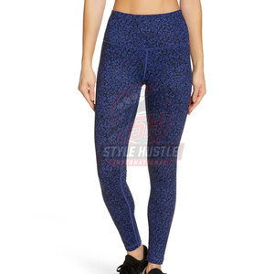 Leggings de yoga à taille élastique pour femmes, service OEM à faible MOQ, leggings de yoga de haute qualité, vêtements de fitness à prix avantageux - Product Image 2