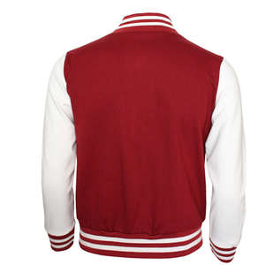 Chaqueta Varsity Informal de Tela Suave y Cómoda para un Estilo Universitario, Ropa Urbana y Vestimenta Informal - Product Image 5