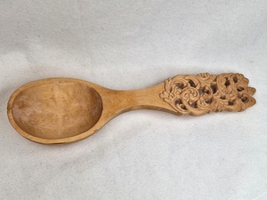 Cuchara de Té de Madera Premium, Cuchara de Madera Natural Sostenible para Café y Azúcar, Utensilio de Cocina - Product Image 2
