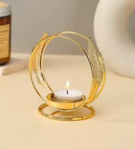 Artistic Home Metal Tealight Holder Antique Style Diwali Decor Candle <b>Stand</b> Living Room - Product Image 1