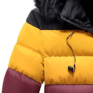 Wholesale Custom Logo Stand Collar Front <b>Men</b> Puffer <b>Jacket</b> Waterproof Outdoor Use High Quality Custom Made Size with embroidery - Product Image 3