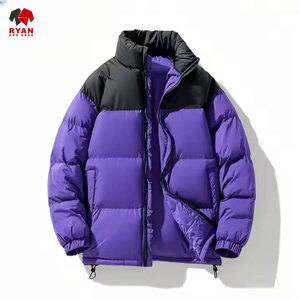 เสื้อแจ็คเก็ตพัฟเฟอร์ดีไซน์เฉพาะบุรุษ คอตั้ง ปิดด้วยซิป ผ้าระบายอากาศ พร้อมโลโก้แบบกำหนดเอง - Product Image 5