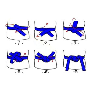 Ceintures de karaté en coton avec logo personnalisé, ceintures de BJJ extensibles de bonne qualité, nouvelle arrivée, vente en ligne pour le taekwondo et le jiu-jitsu - Product Image 6