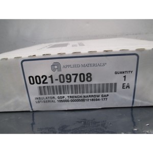 AMAT 0021-09708 Insulator, Trench, Narrow <b>Gap</b> - Trusted Global Legacy Semiconductor Equipment and Parts at - Product Image 3