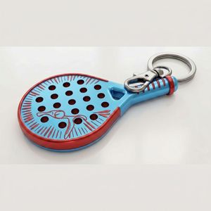 Llavero de Silicona con Forma de Raqueta de Pádel, Tamaño Personalizado, Recuerdo de Evento Deportivo, Duradero, Calidad Superior, el Mejor con Relieve 3D - Product Image 5