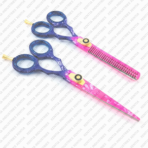 Professional Hair Cutting Scissors <b>Set</b> 2pcs 5.5 Inch <b>Barber</b> Salon Shears Professional Surgical Stainless Steel Instruments - Product Image 3