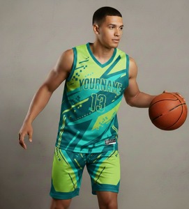 Uniforme de baloncesto personalizado, camiseta y pantalones cortos sin mangas, de secado rápido, transpirable, de poliéster, para niños, hombres, ropa de equipo. - Product Image 3