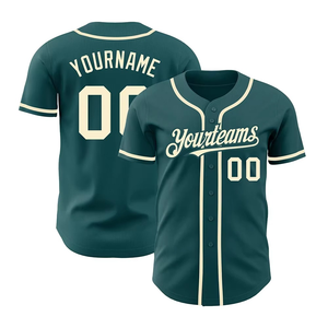 Camiseta de Béisbol Personalizada de Alta Calidad, Talla Grande, Secado Rápido, Transpirable, Cómoda, Ropa Deportiva, Camisetas de Béisbol Sublimadas para Hombre - Product Image 2