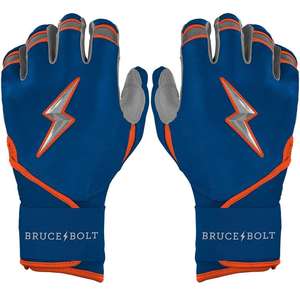 Vente en gros de gants de baseball et softball Cabretta personnalisés en cuir Gants unisexes à manchettes longues pour jeunes et adultes Gants de frappeur multicolores - Product Image 2