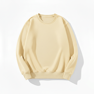Sweat à capuche unisexe en molleton de coton 500 GSM épais pour l'hiver, pull streetwear lourd pour homme, coupe oversize - Product Image 3