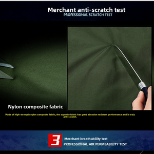 Veste polaire multifonctionnelle pour homme de haute qualité, coupe-vent, respirante, chaude, fermeture éclair longue, pour l'extérieur - Product Image 4