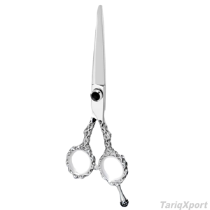 Ciseaux de barbier pliables légers de haute qualité en acier pakistanais, lame droite, pour droitiers, classiques, pour la coiffure - Product Image 6
