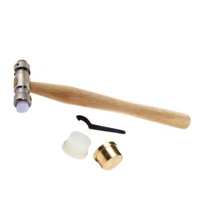 Martillo con Cabeza Reemplazable de Latón y Fibra, Herramientas y Equipos para Técnicos y Artesanos - Product Image 1