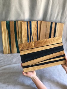 เขียงไม้สำหรับครัว เขียงไม้เนื้อแข็ง ทนทาน ใช้สำหรับเตรียมอาหาร หั่นผัก หั่นเนื้อ - Product Image 2