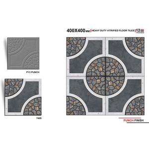 Piedras de pavimentación de jardín de pizarra oxidada antideslizantes para exteriores de 40x40 cm, de primera calidad, baldosas de pizarra natural, baldosas de porcelana de alta resistencia. - Product Image 2