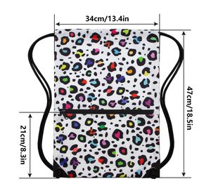 Bolsa Deportiva Personalizada Ecológica de Algodón con Cordón, Mochila para Gimnasio, con Logotipo del Equipo, para Entrenamiento de Fútbol, Fitness y Clubes - Product Image 2