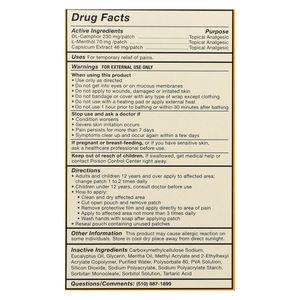 Cerotti Antidolorifici Tiger Balm Cinesi, Confezione da 6-4 Pezzi - Product Image 2