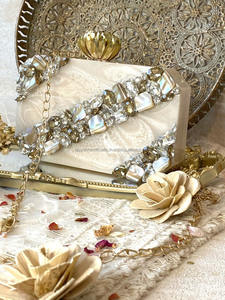 Bolso de mano de resina con aspecto de mármol de lujo para mujer, ropa de noche sencilla para FIESTA DE TRABAJO - Product Image 4