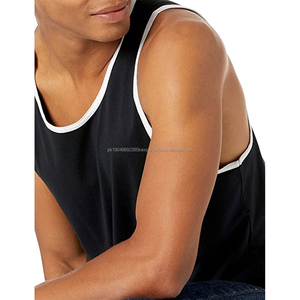 Nueva Llegada 2025 Camisetas Deportivas de Color Sólido Transpirables para Entrenamiento Físico, Camisetas sin Mangas con Cuello Redondo para Hombre, Camiseta Deportiva Informal - Product Image 3