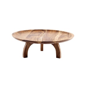 Bandeja de Servir Hecha a Mano de Madera para Desayuno, Café, Té, Bocadillos, Comida, Cocina, Comedor y Decoración de Mesa - Product Image 4