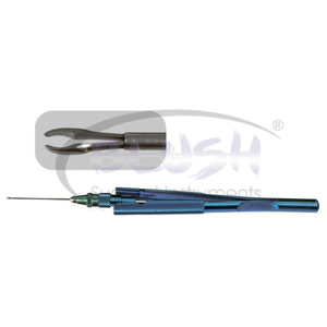 Hospital Ophthalmology Instruments 25G Asymmetrical Forceps Straight OEM Ophthalmology Instruments By <b>Blush</b> Surgical - Product Image 3