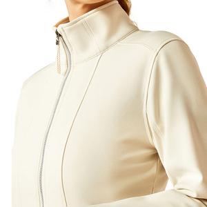 2025 Neue Maßgefertigte Winter-Damen-Reitjacke mit Reißverschluss Warme Fleece-Reitjacke Lässiger Vollreißverschluss-Pullover aus Polyester-Spandex - Product Image 4