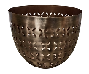 Maceta de Metal Forjado a Mano, Jardinera Decorativa de Hierro con Acabado Antiguo, Estilo Jarrón Alto, Decoración para Interiores y Exteriores, Hogar y Jardín - Product Image 6