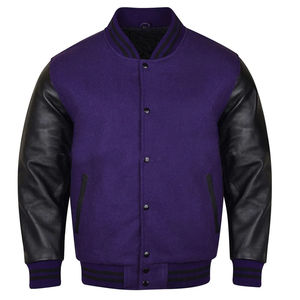 Chaqueta Varsity de Invierno para Hombre, Manga Larga, con Logotipo Bordado Personalizado, Estilo Letterman, Fabricante para Pedidos al por Mayor - Product Image 3