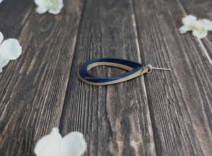 Best Designer Lady Jewelry Hot Selling Lightweight Floral <b>Earrings</b> Real Resin Gold Plated Copper Women's Gift Drop Floral Look - Product Image 4