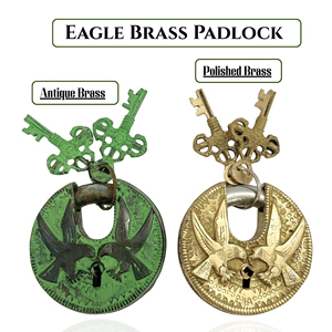 Popular Brass & Steel <b>Padlock</b> Superior Quality Heavy Duty Lock Rust Resistant Anti Theft <b>Padlock</b> Door Gate Garage Storage - Product Image 5