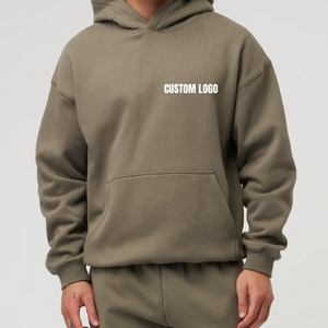 Vêtement à capuche décontracté pour hommes, chaud et confortable, vêtements d'hiver quotidiens - Product Image 1
