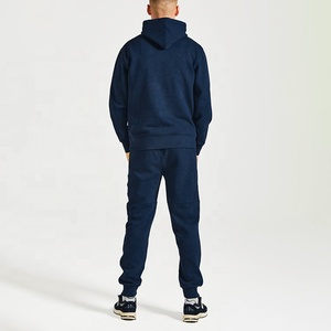 Hot Selling Hoodie and Jogger Tracksuit Set for <b>Men</b> Skinny Fit Jogger Pants with Regular Hood Sweatshirt Gym Outfit - Product Image 2