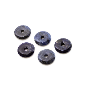 Donuts en cristal naturel : Sodalite, Agate, Pierres de guérison Reiki, Pierres précieuses en cristal, Vente en gros - Product Image 3