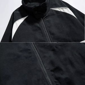 Wholesale Customized Logo Color Block <b>Long</b> Sleeve Stand Collar Fashion Windproof Zipper Fly Casual Sports Spring Autumn <b>Jackets</b> - Product Image 4