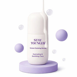 [Green Trend a] Stay Younger 365 Violet Calming Serum, Suero Calmante con Azuleno, Reparación de la Barrera Cutánea, Hidratante, Cuidado Facial Humectante, Corea - Product Image 3