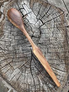 Cuillère à thé en bois artisanale de qualité supérieure, cuillère à café et à sucre durable, ustensile de cuisine - Product Image 3