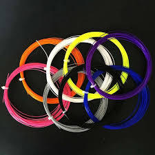 Badminton Racket <b>String</b> PP Durable Eco-Friendly Yellow <b>Black</b> White Blue Coils - Product Image 3