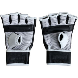 Gants de boxe et de sparring en cuir PU respirant Ghazi Leather Industries, fermeture personnalisable, logo sur mesure, demi-doigts, arts martiaux de haute performance - Product Image 2