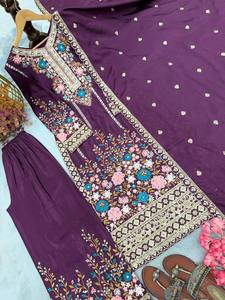 Pakistani women's salwar kameez <b>Fancy</b> party wear ethnic <b>suit</b> Wholesale ethnic <b>suit</b> pakistani Top quality salwar kameez - Product Image 3
