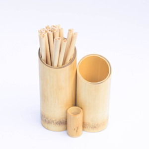 <b>Bamboo</b> & Seagrass <b>Straw</b> – Eco-Friendly, Reusable & Durable - Product Image 2