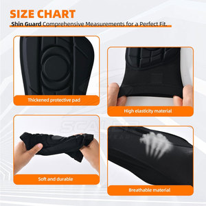 สนับแข้งฟุตบอลน้ำหนักเบาพร้อมเปลือกแข็งแรงทนทานและชั้นในนุ่มเพื่อการใช้งานที่เชื่อถือได้ - Product Image 3