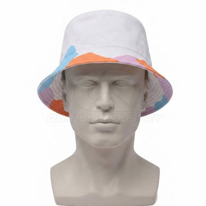 Chapeau Bob en Coton Moderne, Tissu Léger, Respirant, Confortable, Réglable, Protection Solaire Extérieure pour Voyage, Plage, Shopping - Product Image 3