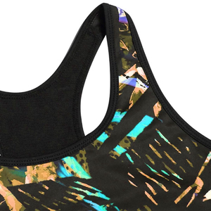 Sujetador Deportivo de Alto Impacto para Mujer, Sublimado, con Tirantes Ajustables, Cuello en U, Ropa Deportiva para Entrenamiento - Product Image 6