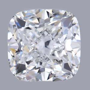 เพชรคุณภาพสูงทรงคุชชั่นสีขาว D ความสะอาดระดับ VS1 ได้รับการรับรองจาก IGI ผลิตด้วยวิธี CVD สำหรับทำเครื่องประดับทองคำ - Product Image 2