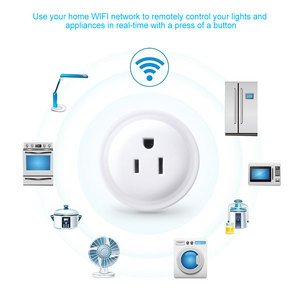 Tuya WiFi US Standard <strong>Smart</strong> <strong>Plug</strong> with Energy Monitoring 10A 16A Power Metering <strong>Alexa</strong> Google Assistant OEM Wholesale PST-BSD01 - Product Image 3