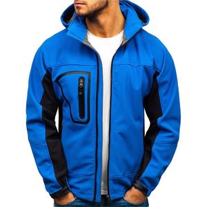 <b>Men's</b> Performance Softshell <b>Jacket</b> Lightweight Weather Resistant Outdoor Outerwear for Sports Hiking <b>Cycling</b> Travel and Casual - Product Image 3